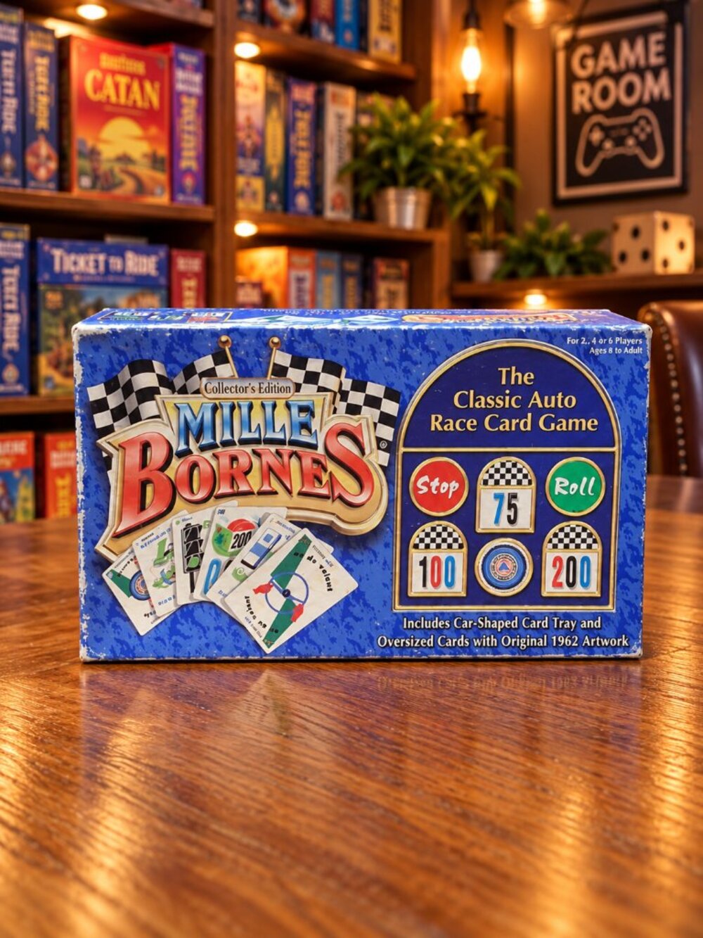 🏁 Vintage Mille Bornes Card Game - 2003 Collector's Edition (Winning Moves)